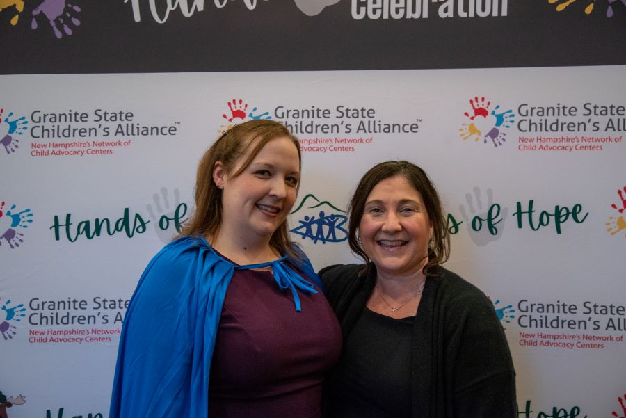 Strafford County Hero with Cait Photo of Strafford County Hero and CAC Director