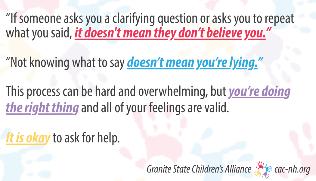Back of the Teen advice card with quotes for each other