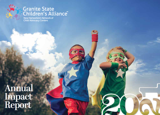 Cover image of our Annual Impact Report for 2021